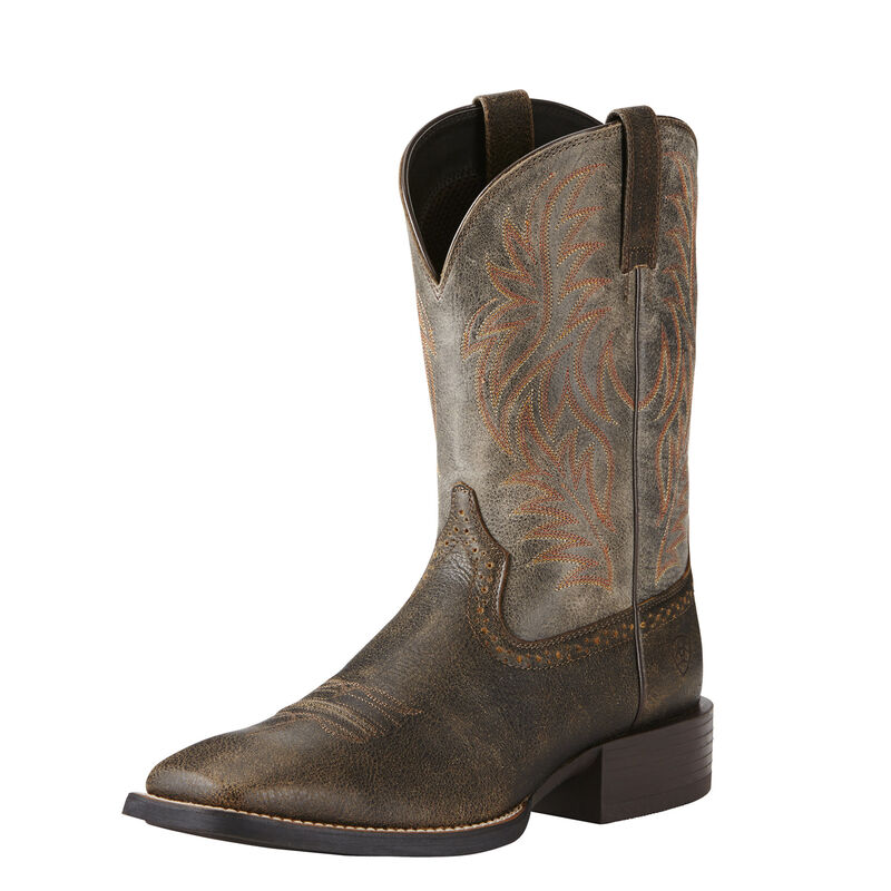 Ariat Westernstiefel Herren - Sport Wide Square Toe DunkelBraun ( UIJNV-5163 )